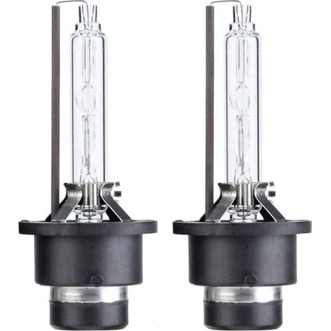 2 pièces D2S 35W Phare Xénon de Voiture 85V AC HID,Ampoules de Remplacement de Lampe au Xénon 6000K D2R - Douille P32d-3 (Blanc froid) (1/4)