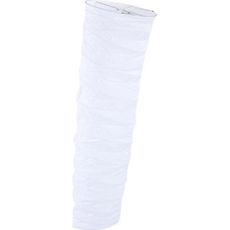 BelleRise - Abat-jour lampe sur pied – papier riz blanc 123×26 cm – lumière douce anti-poussière – salon ou bureau (1/5)