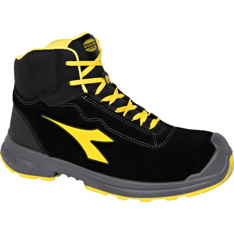 Chaussures de sécurité hautes FLASH MID S3S FO SR LG SC ESD noires DIADORA - 183067 80013 42