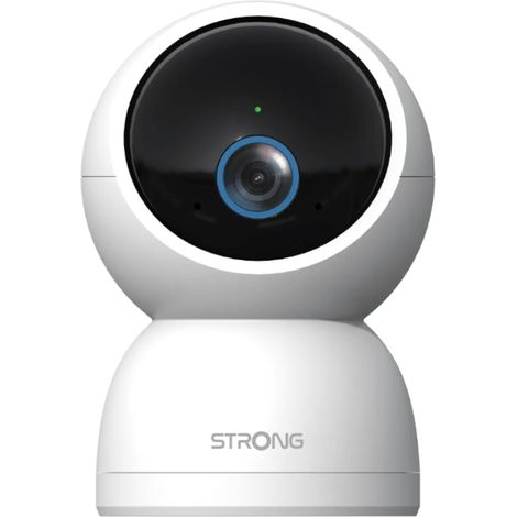 STRONG - SHC05IR0-W - Caméra surveillance WiFi- 3K(5MP) - Détection bébé, animaux - Panoramique - Nocturne - Audio bidirectionnel