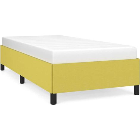 Maison Exclusive - Giroletto senza Materasso Verde 100x200 cm in Tessuto (1/5)