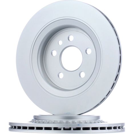 Lot de 2 Disques de frein ATE 24.0122-0259.1 VOLVO 30769060 31341483 31471028 (1/4)