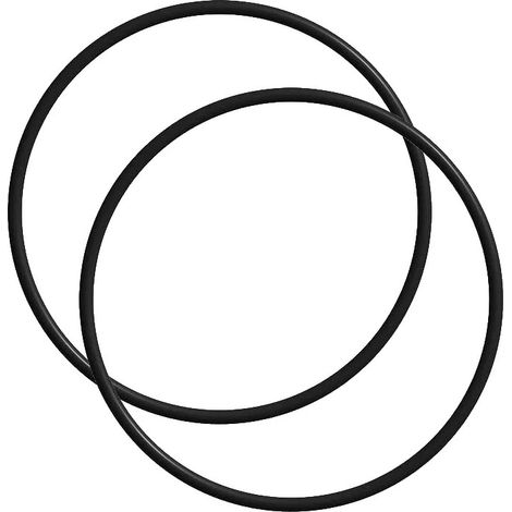 Valentin – Joints de culot de siphon 60x54x2 mm – Lot de 2 – Pour siphon de cuisine – Étanchéité renforcée – Résistant à l'humidité (1/5)