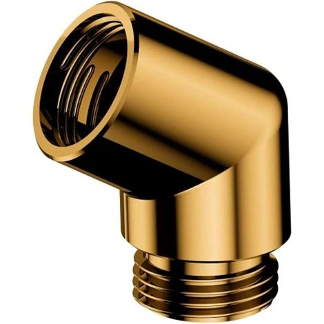 OMNIRES - Adaptador para cabezal de ducha, dorado T87GL (1/2)