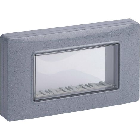 14944.14 Cúpula IP55 4M + Tornillos Gris Granito Plana (1/2)