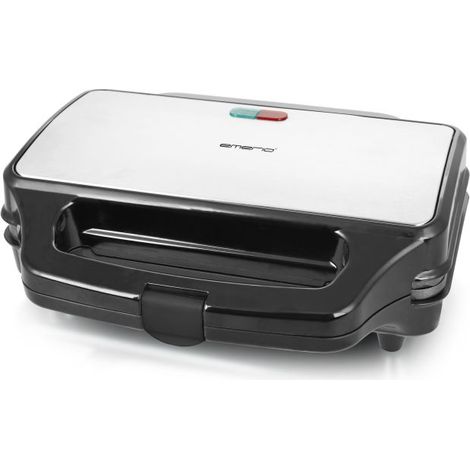 SANDWICHERA EMERIO ST-109562.17 900W INOX NO CORTA