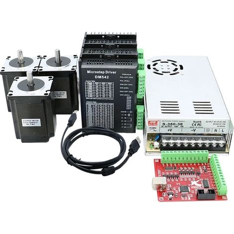 Kit CNC, moteur pas à pas Nema 23, driver TB6600 (1/2)