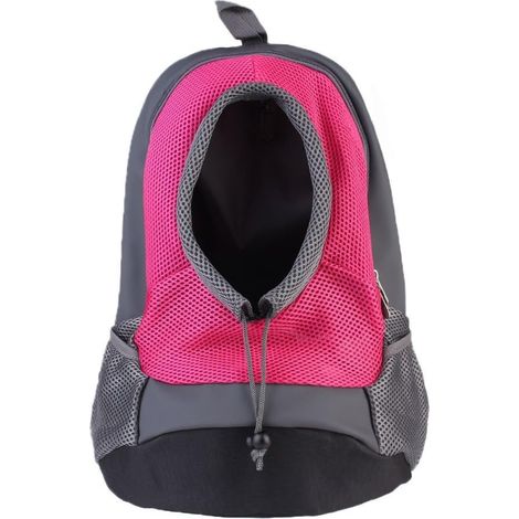 Pet carrier, breathable double shoulder dog/puppy backpack, pet cargo travel bag for dogs, puppies, or cats, carrier bag for cycling and hiking. (1/4)