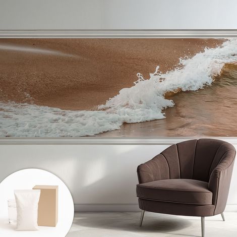 Papier peint intissé classique moderne pour salon et chambre à coucher Décoration rapide avec colle Brise marine 250x104 cm (1/5)