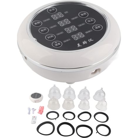 Sculpteur mammaire électrique à micro-courants, ventouses de massage thérapeutique, appareil de soin des seins avec aspiration, kit de remodelage corporel (1/5)