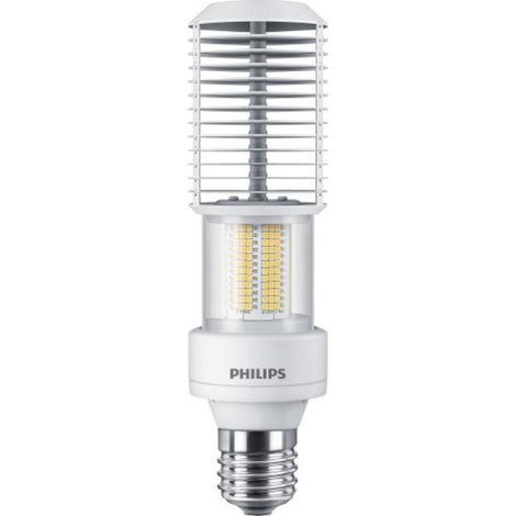 Ampoule LED 55W culot E40 Ø 71x262mm (équivalent iodure 100W) 3000K 8400lm 360° non-dimmable TrueForce LED PHILIPS (1/2)