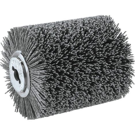794379-6 Roue à brosse en nylon, 100 x 120 mm, 100G