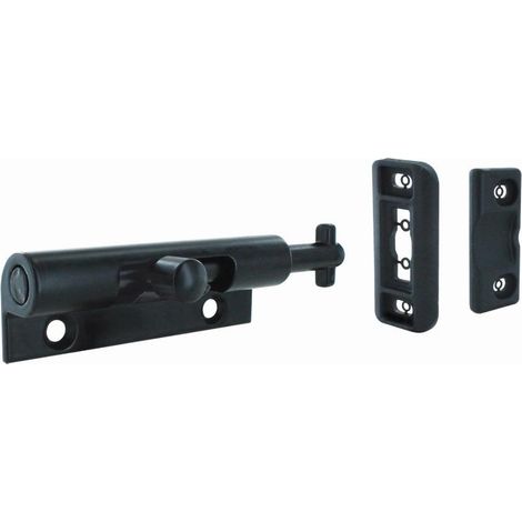 Kit verrou torpille aluminium pour volet coulissant – Montage en tableau à droite ou gauche – Ø10 mm – L.95 mm – VEU002N53 – Tirard & Burgaud