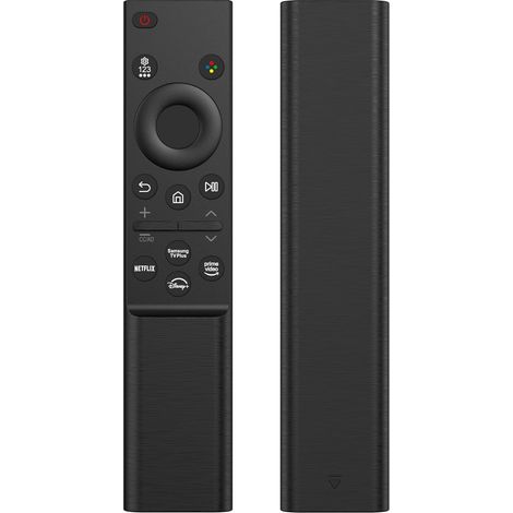 Télécommande Universelle pour TV Samsung, télécommande de Remplacement pour Samsung Crystal QLED OLED Curved HDTV 4/8K UHD, Forme incurvée, série Smart TV (Noir) (1/5)