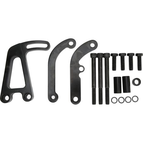 Kit de support de direction assistée de pompe à eau longue, remplacement en alliage d'aluminium pour petit bloc Chevy SBC LWP