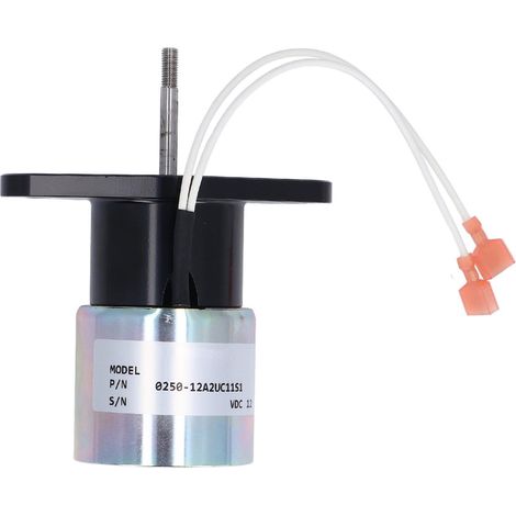 Électrovanne d'actionneur de pelle 0306-5358 8250-1502 0250-12A2UC11S1, arrêt pour C33D5 C38D5 SA 4506 12V (1/5)