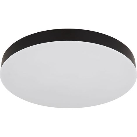 Deckenlampe Deckenleuchte Küchenlampe schwarz LED Tageslichtleuchte D 40 cm (1/5)
