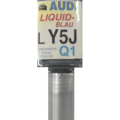 Audi LY5J Q1 Liquidblau Réparation des rayures de peinture automobile 10 ml arasystem (1/5)