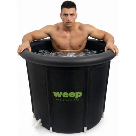 Baril pour baignoire chauffante, piscine gonflable, eau régénératrice 390 L 85 x 80 cm