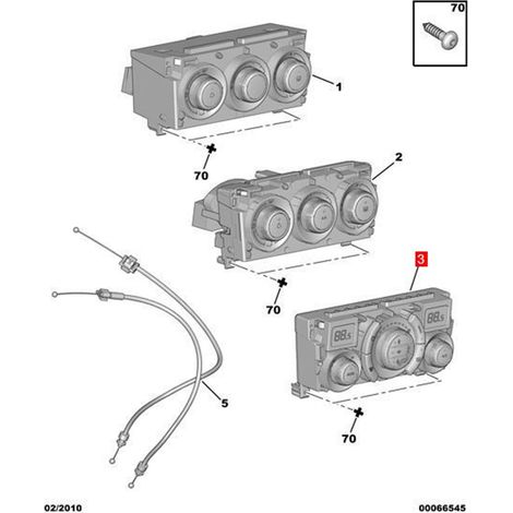 Klimaanlagen-Bedienfeld 6452S2 für Peugeot 308CC 308SW RCZ 3008 - OEM-Kompatibilität (1/5)