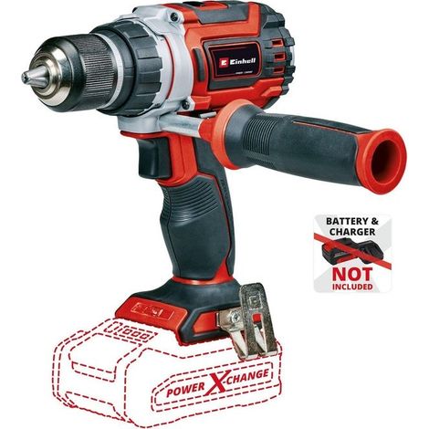 Einhell TP-CD 18-60 LI BL Power X-Change Trapano Avvitatore a Batteria Brushless 18V 60Nm 2 velocita' colore Nero Grigio Rosso (1/10)