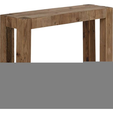 Console en pin naturel vieilli - naturel vieilli (1/4)