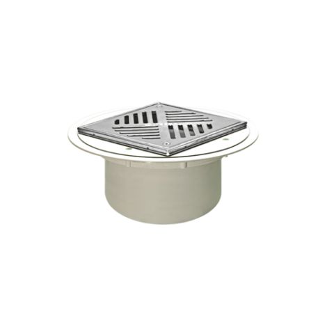 Kessel Variofix Aufsatzstück System 200, Schlitzrost V2A, K3 (1/2)