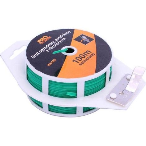 PVC-ummantelter Zaundraht 100 m + Last OT1001