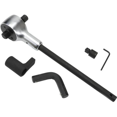 Multiplicateur de couple pour clé à engrenages planétaires, rapport 1:6,5 jusqu'à 1500 Nm, douille 1/2" pour douilles 3/4", pour applications industrielles, Waryński (1/4)