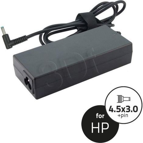Alimentatore per laptop Qoltec HP da 65 W 19,5 V 3,33 A 4,53,0+ pin + cavo di alimentazione (1/2)