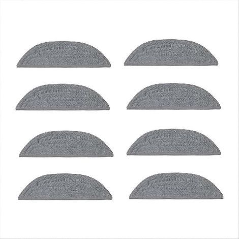Lot de 8 chiffons de nettoyage pour accessoires d'aspirateur robot Roborock G20S S8 Max Ultra (1/5)