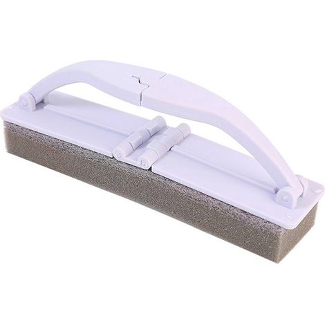 Brosse éponge pliante Poignée ergonomique Contrôle de l'eau Éponge PP durable pour cuisine salle de bain violet (1/5)