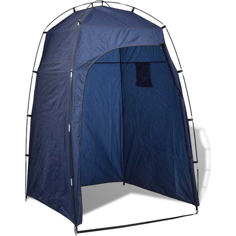Tente de douche/WC/Dressing, Tentes douche de camping, Bleu OIB7744E (1/5)