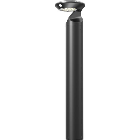 Borne solaire SENSOL IP66 IK10 a/sensor IR 3CCT 2200/3100/4000K 4W 600lm noir ARIC 51900 (1/5)