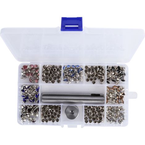 Lot de 8mm clous strass pour décoration chaussures, kit artisanal accessoires. (1/5)