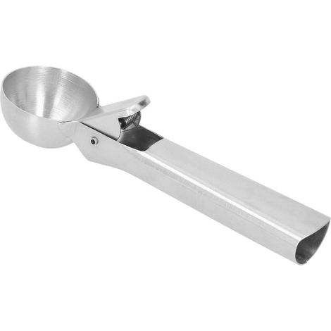 Eiskugelportionierer aus Edelstahl 304 mit Federteller (1/5)