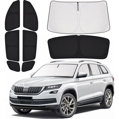 Sonnenschutz Auto für Skoda Kodiaq 2017-2024, Sichtschutz, Wärmeisolierung (1/5)