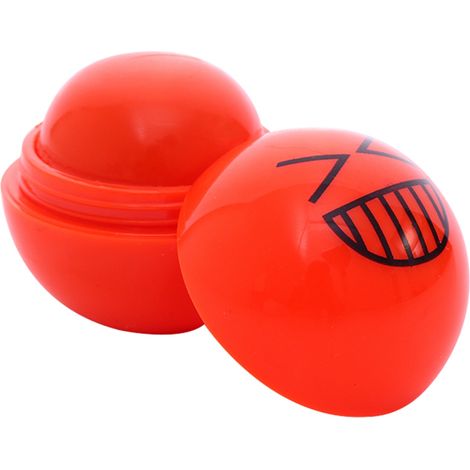 Lot soin lèvres orange hydratant changeant couleur rond dessin animé mignon (1/3)