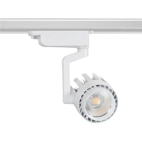 Faretto LED Binario Monofase 30W Dora Bianco 3000K Bianco Caldo (1/5)