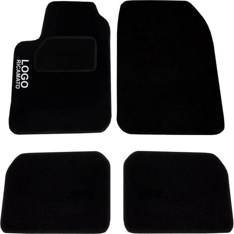 Lupex Shop Tappetini auto in moquette con strappo compatibili per Captur (1/5)