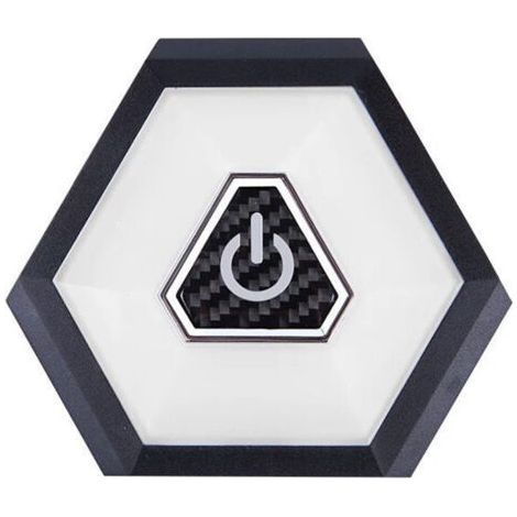 DEESSE SHOP-Éclairage de Dôme LED de Voiture, Plafond Automatique LED LED Rechargeable Intérieur de Presse de Presse 10.5x9.2x1.2 Cm Éclairage Magnétique de Voiture pour le Tronc de Toit (1/5)