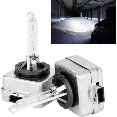 ampoules D1S 12V 35W 6000K blanc pur xénon, kit de remplacement pour phare, paire (1/5)