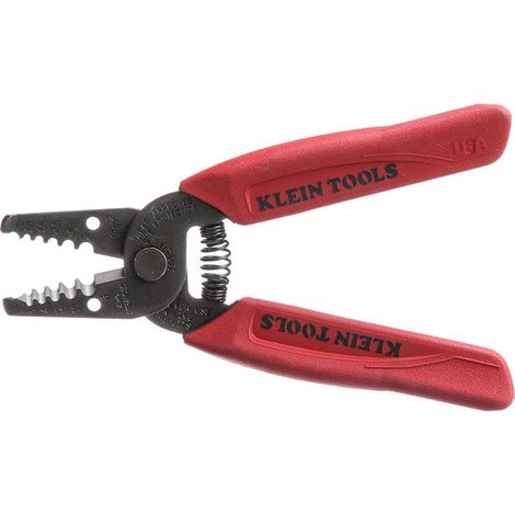 Pince à dénuder/Cutter, Jaune, 10–18 AWG fils rigides, 11049 (1/5)