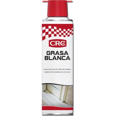 Grasa blanca lubricante de litio con teflón en spray 250 ml (1/2)
