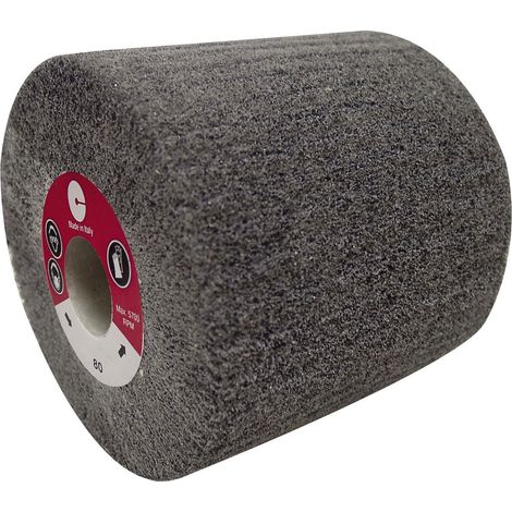 CALFLEX RPFS100100S/UF - Meule fibre à noyau RPFS (Ø ext. 110 mm, épaisseur 100 mm, noyau 19K, grain 500-600)