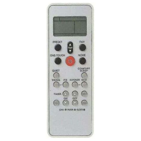 3-Piece Replacement Air Conditioner Remote Control for Toshiba WC-L03SE Universal
