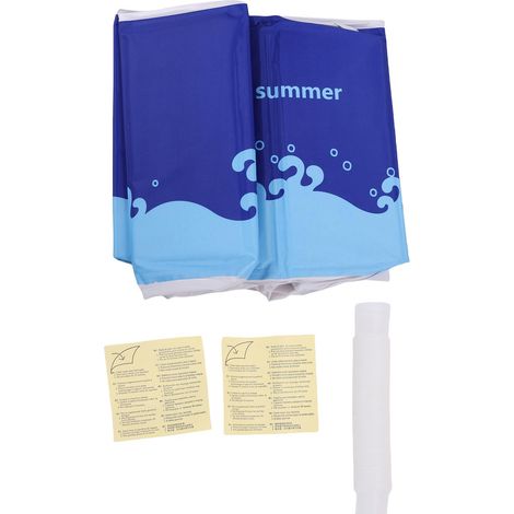 Piscine Non gonflable pliable pour enfants et animaux domestiques, natation Portable pour la maison, jardin, Camping en plein air, 150cm / 59,1 pouces (1/5)