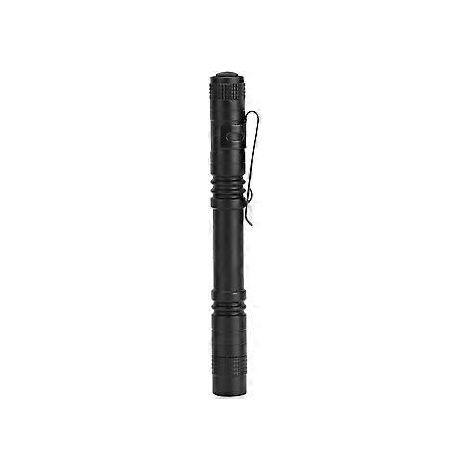 Mini lampe torche en alliage d'aluminium avec éclairage LED et clip pour une utilisation en extérieur (13,2 cm) (1/5)