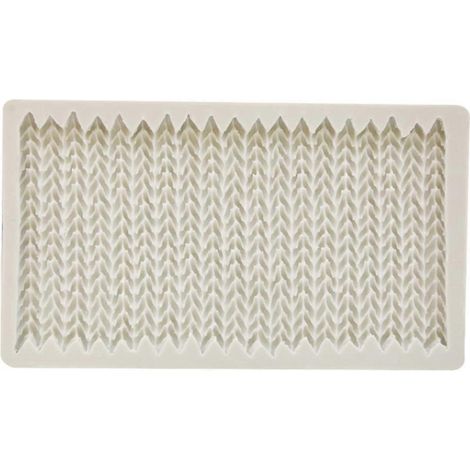 Moule en Silicone à Texture Tricotée pour Pâtisserie Créative - Outil de Cuisine (1/4)