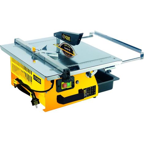 Fartools – Scie à carrelage électrique 900W – Disque Ø200mm – Capacité de coupe 41mm – Table inclinable 45° – Pour carreaux lisses et rugueux
